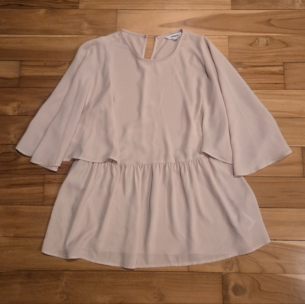 Elegant Light Pink Blouse
